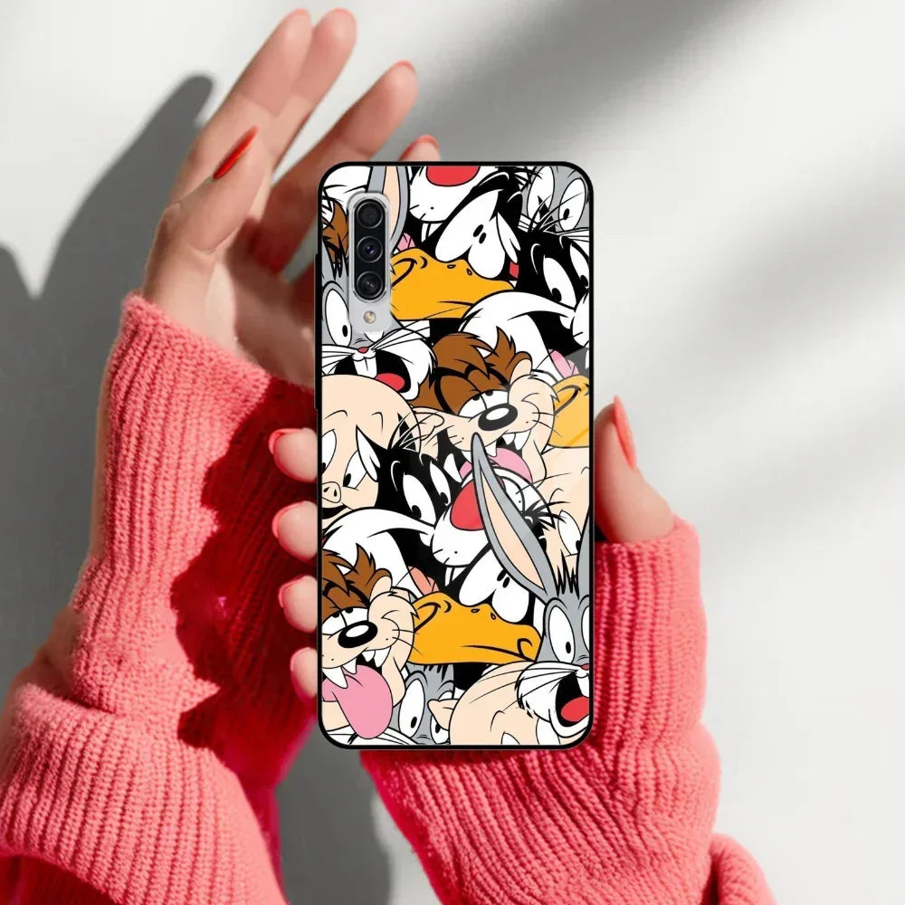 Cute Bugs Bunny Glass Case Cover For Samsung - ShopOnCliQ