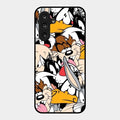 Cute Bugs Bunny Glass Case Cover For Samsung Galaxy F16 5G