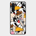 Cute Bugs Bunny Glass Case Cover For Samsung Galaxy M54 5G