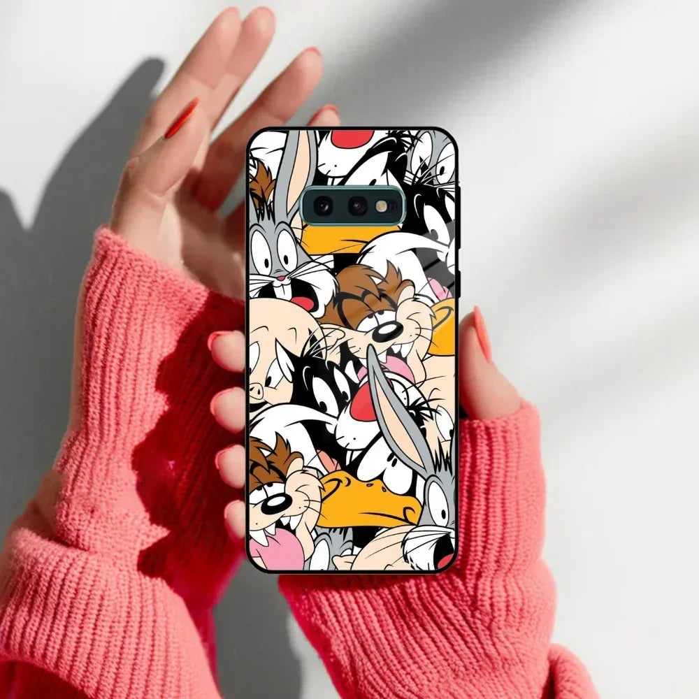 Cute Bugs Bunny Glass Case Cover For Samsung - ShopOnCliQ