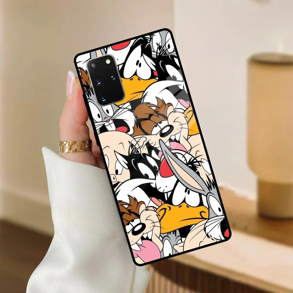 Cute Bugs Bunny Glass Case Cover For Samsung - ShopOnCliQ
