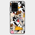 Cute Bugs Bunny Glass Case Cover For Samsung Galaxy S20 Ultra