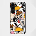 Cute Bugs Bunny Glass Case Cover For Samsung Galaxy S25 FE 5G