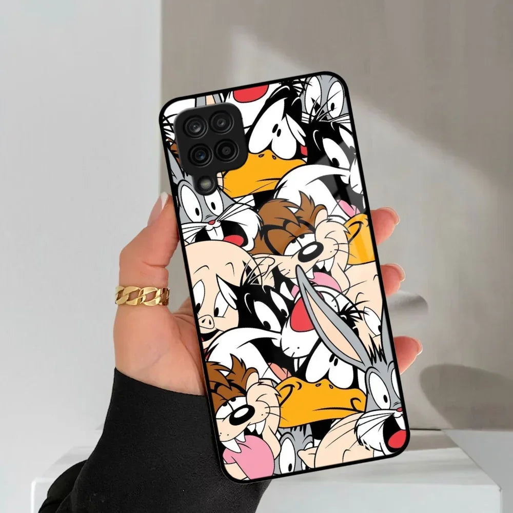 Cute Bugs Bunny Glass Case Cover For Samsung - ShopOnCliQ