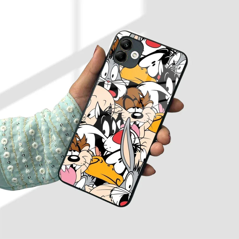 Cute Bugs Bunny Glass Case Cover For Samsung - ShopOnCliQ