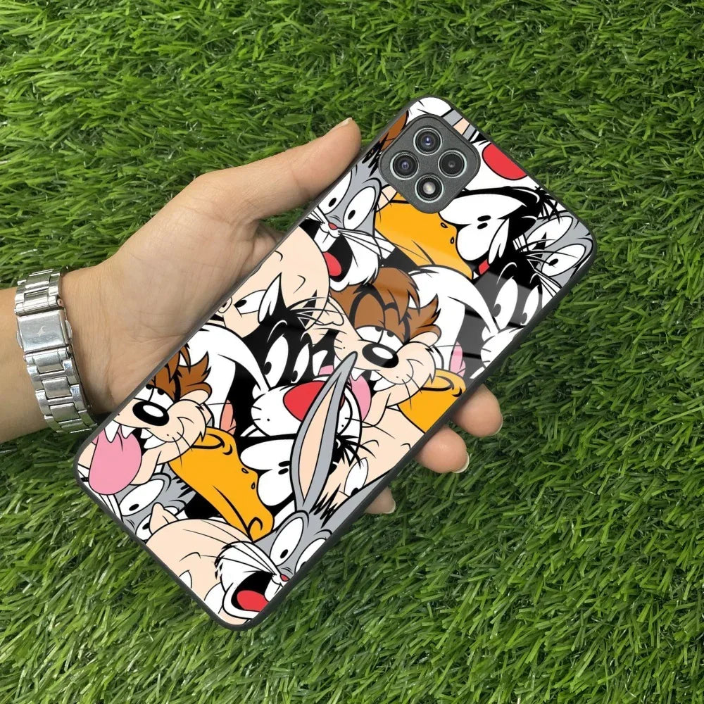 Cute Bugs Bunny Glass Case Cover For Samsung - ShopOnCliQ