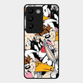 Cute Bugs Bunny Glass Case Cover For Vivo T3 5G
