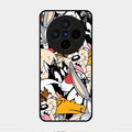 Cute Bugs Bunny Glass Case Cover For Vivo X200 5G