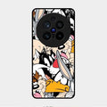 Cute Bugs Bunny Glass Case Cover For Vivo X200 Pro 5G