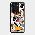 Cute Bugs Bunny Glass Case Cover For Vivo Y200 Pro 5G
