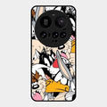 Cute Bugs Bunny Glass Case Cover For Xiaomi 15 Ultra 5G