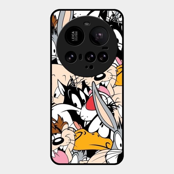 Cute Bugs Bunny Glass Case Cover For Xiaomi 15 Ultra 5G