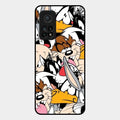 Cute Bugs Bunny Glass Case Cover For Xiaomi Mi 10T Pro 5G