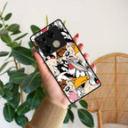 Cute Bugs Bunny Glossy Metal Case Cover For Infinix - ShopOnCliQ