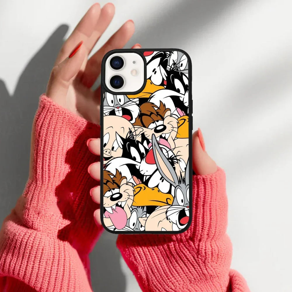 Cute Bugs Bunny Glossy Metal Case Cover For iPhone - ShopOnCliQ