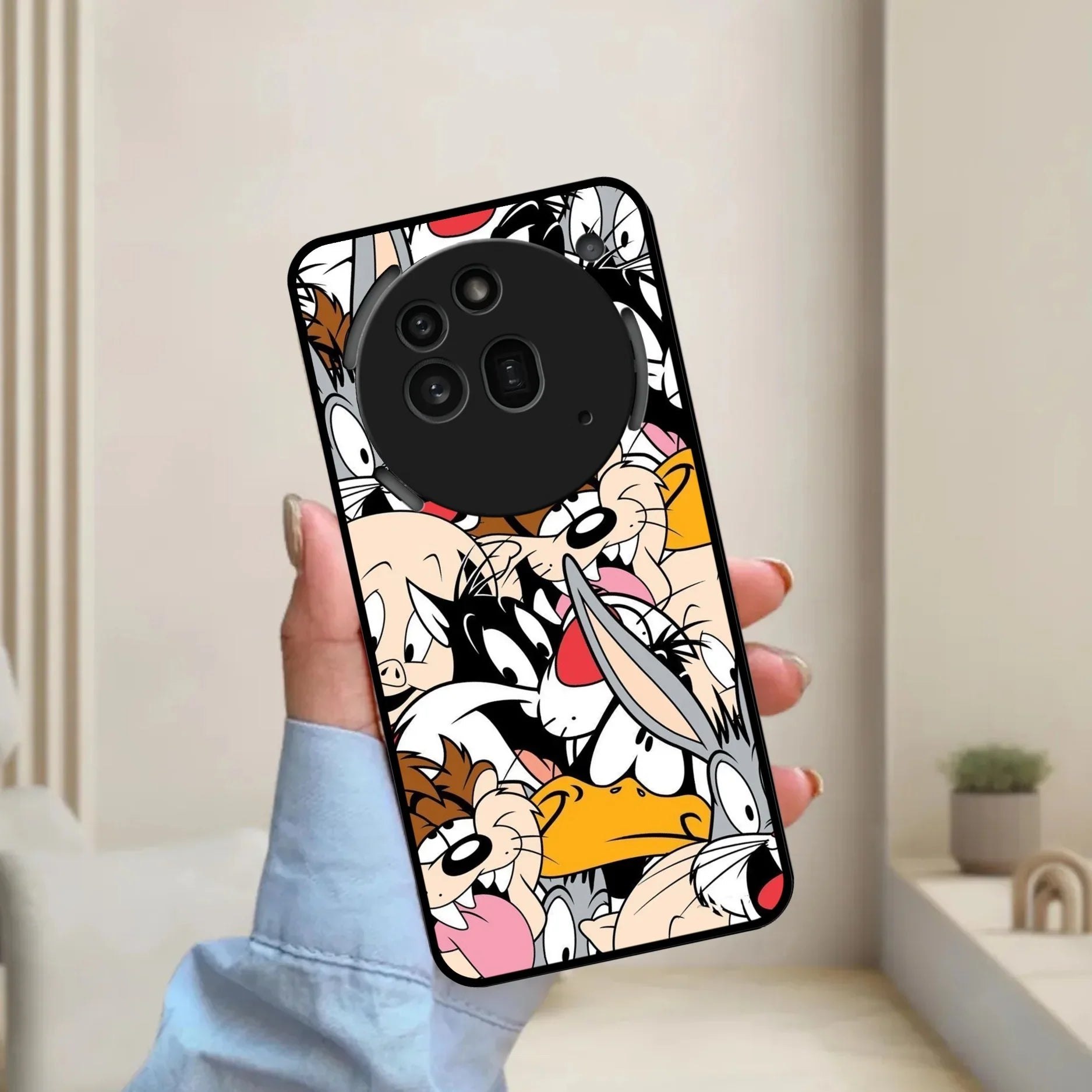 Cute Bugs Bunny Glossy Metal Case Cover For Nothing - ShopOnCliQ