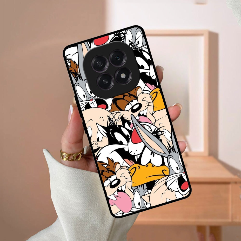 Cute Bugs Bunny Glossy Metal Case Cover For Oppo