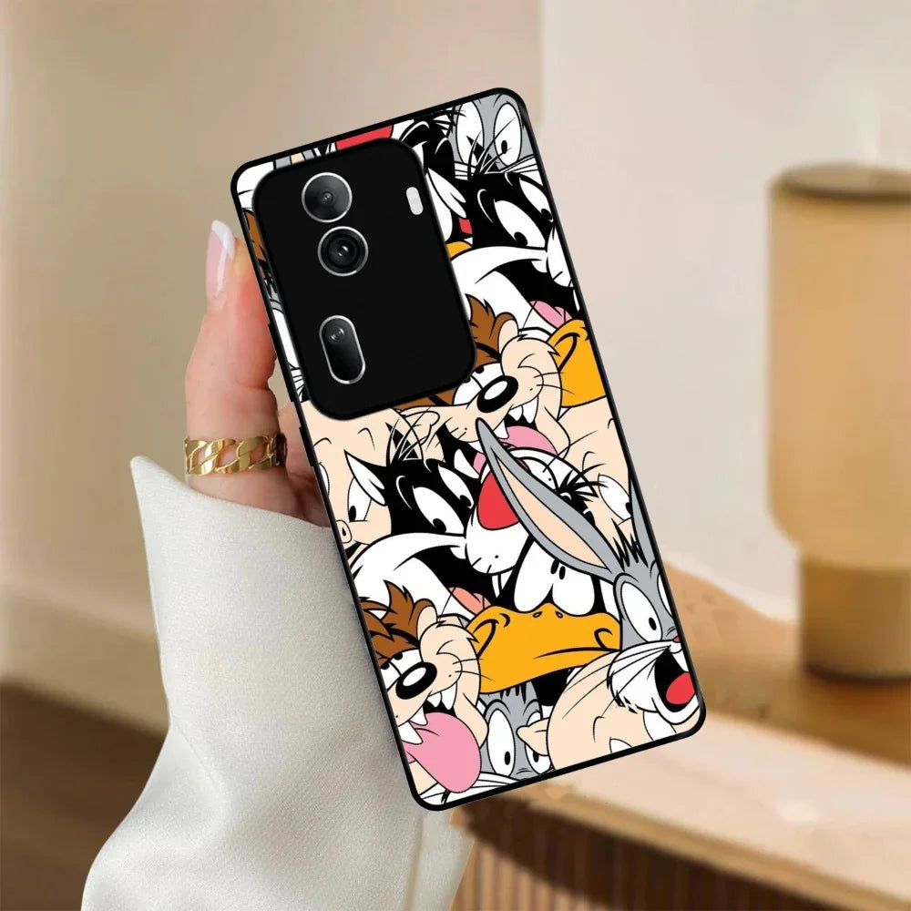 Cute Bugs Bunny Glossy Metal Case Cover For Oppo - ShopOnCliQ
