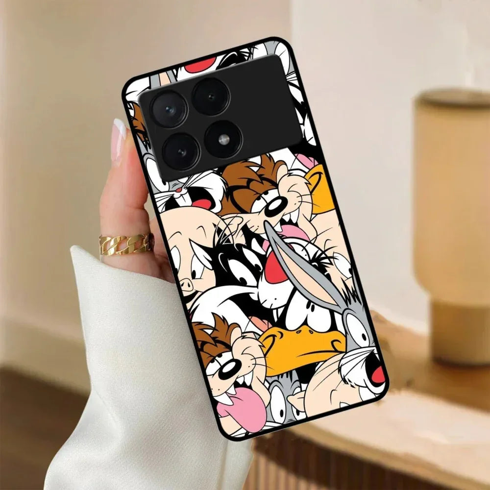 Cute Bugs Bunny Glossy Metal Case Cover For Poco - ShopOnCliQ