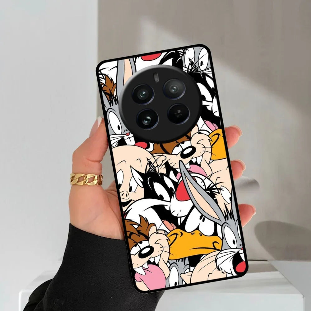 Cute Bugs Bunny Glossy Metal Case Cover For Realme - ShopOnCliQ