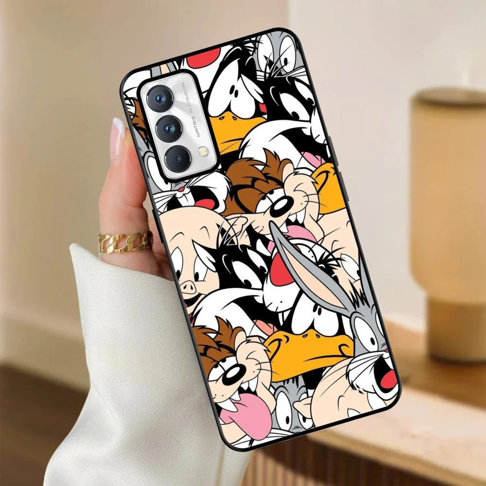 Cute Bugs Bunny Glossy Metal Case Cover For Realme - ShopOnCliQ