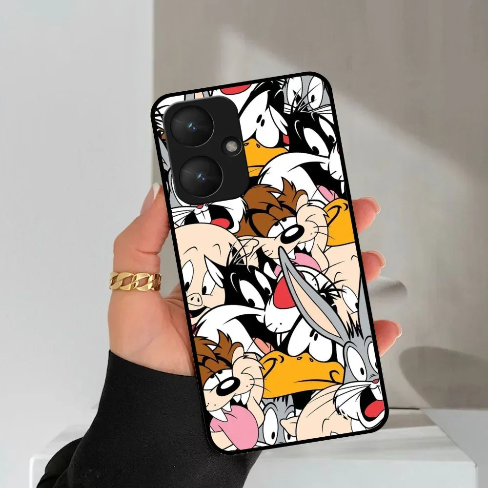 Cute Bugs Bunny Glossy Metal Case Cover For Redmi - ShopOnCliQ