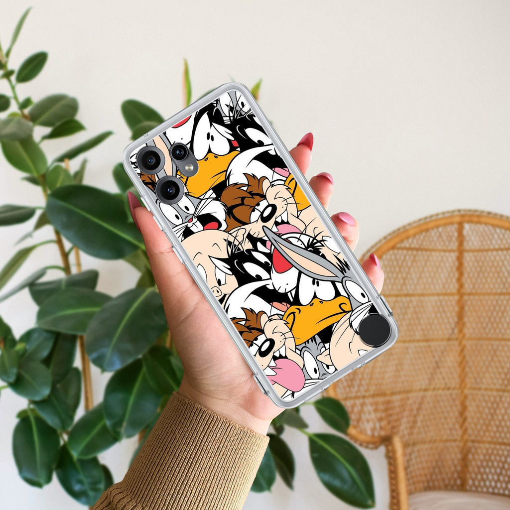 Cute Bugs Bunny Anti Yellow Case For CMF by Nothing Phone 2 Pro