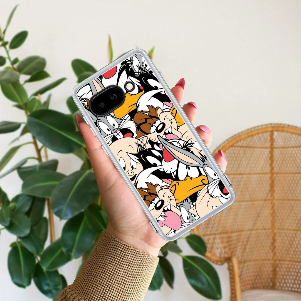 Cute Bugs Bunny Anti Yellow Case For Google Pixel 9a 5G