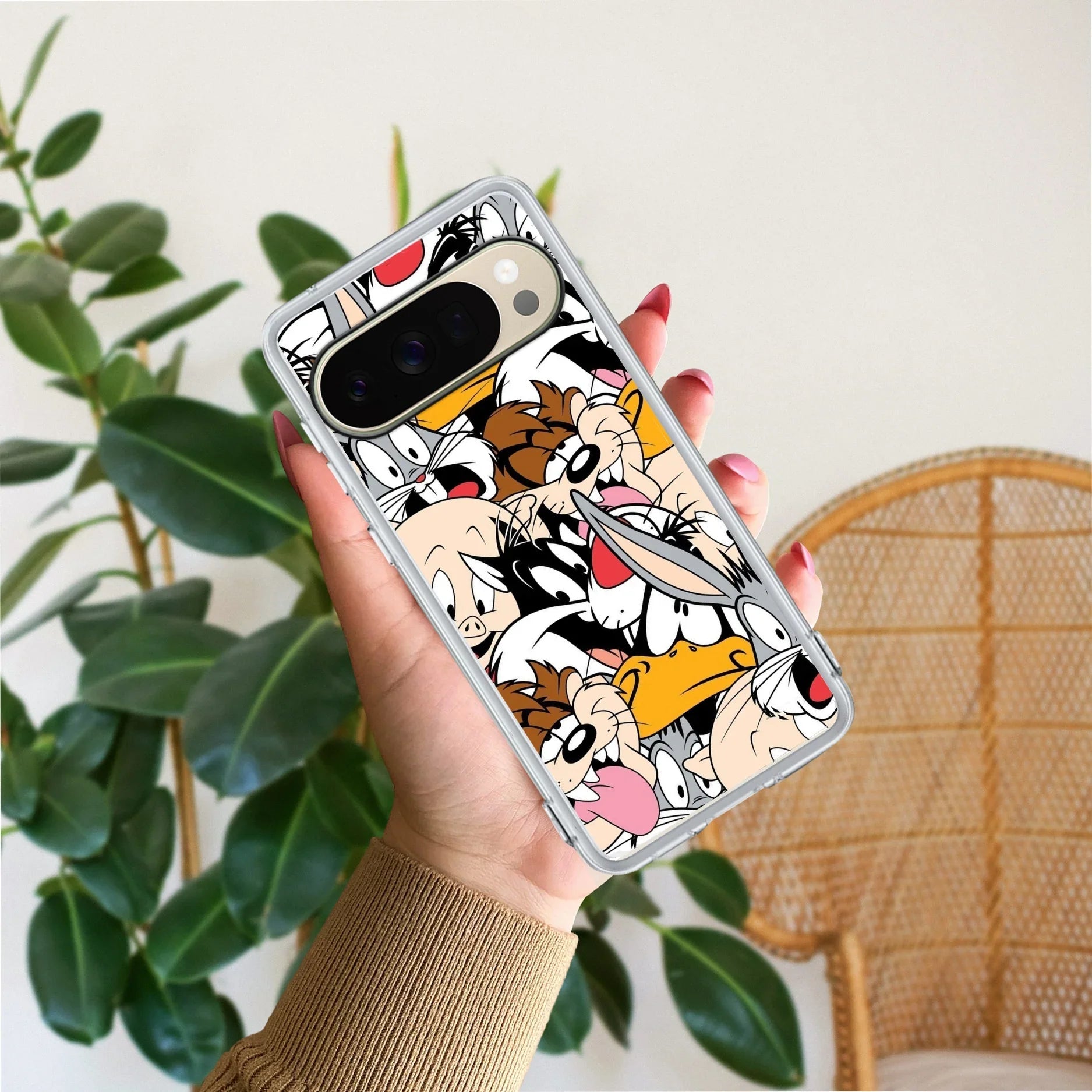 Cute Bugs Bunny Silicon Case For Google Pixel 10 Pro