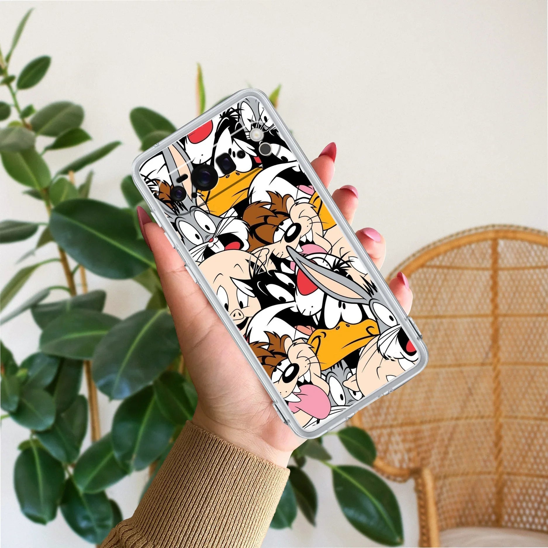Cute Bugs Bunny Silicon Case For Google Pixel 10 Pro XL