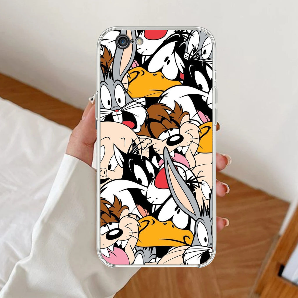 Cute Bugs Bunny Silicon Case For iPhone 7 / iPhone 8 / iPhone Se 2020