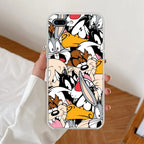 Cute Bugs Bunny Silicon Case For iPhone 7 Plus / iPhone 8 Plus