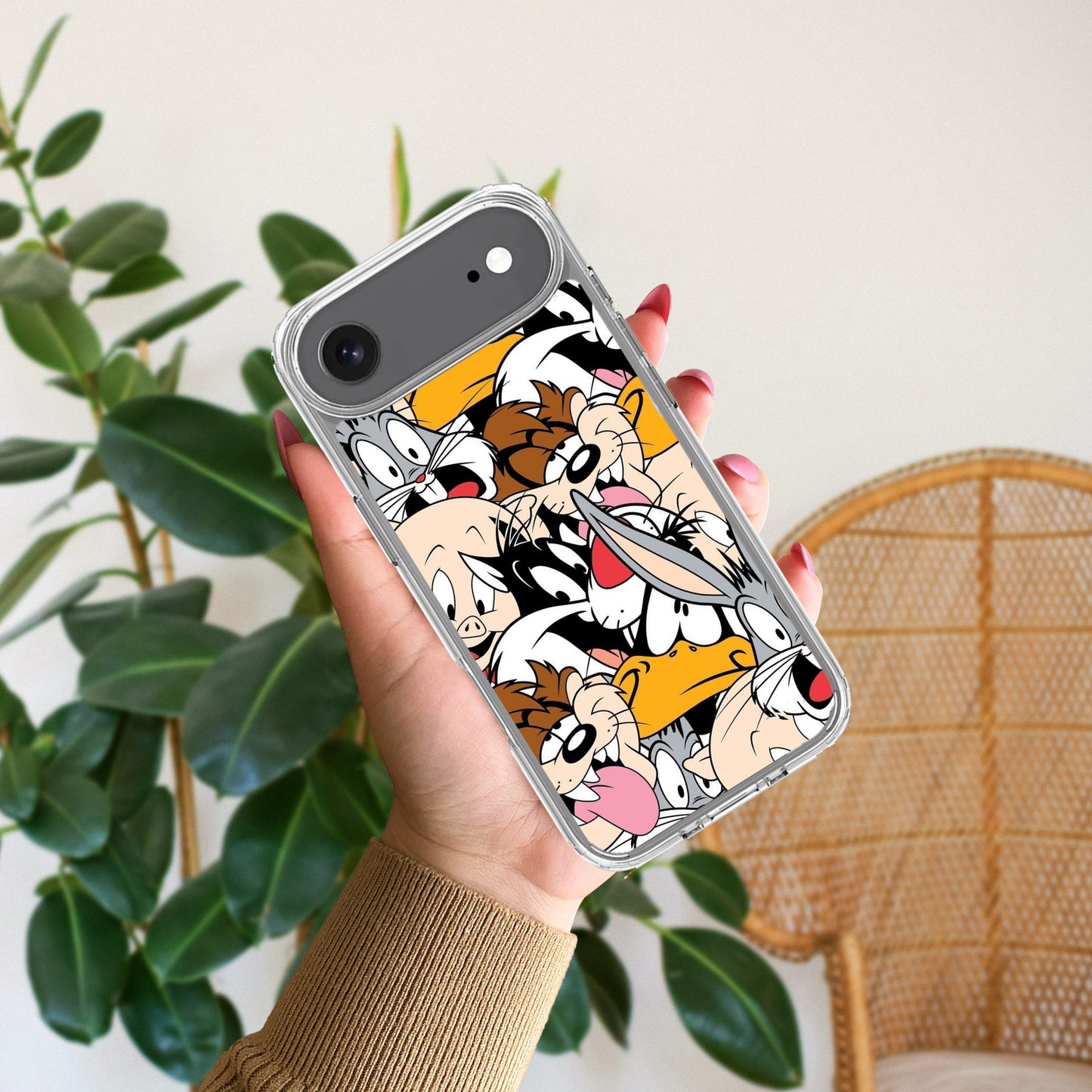 Cute Bugs Bunny Silicon Case For iPhone