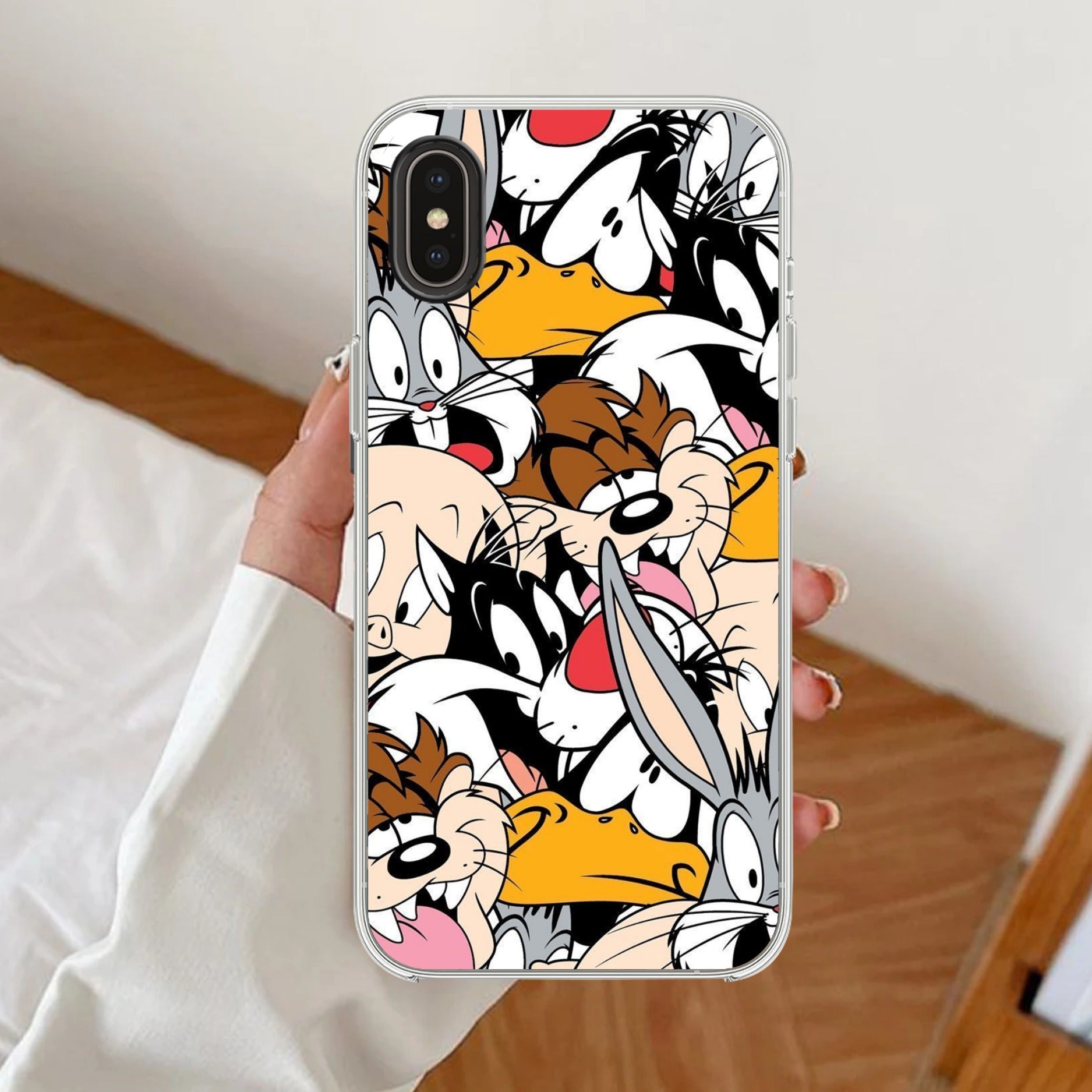 Cute Bugs Bunny Silicon Case For iPhone Xs Max