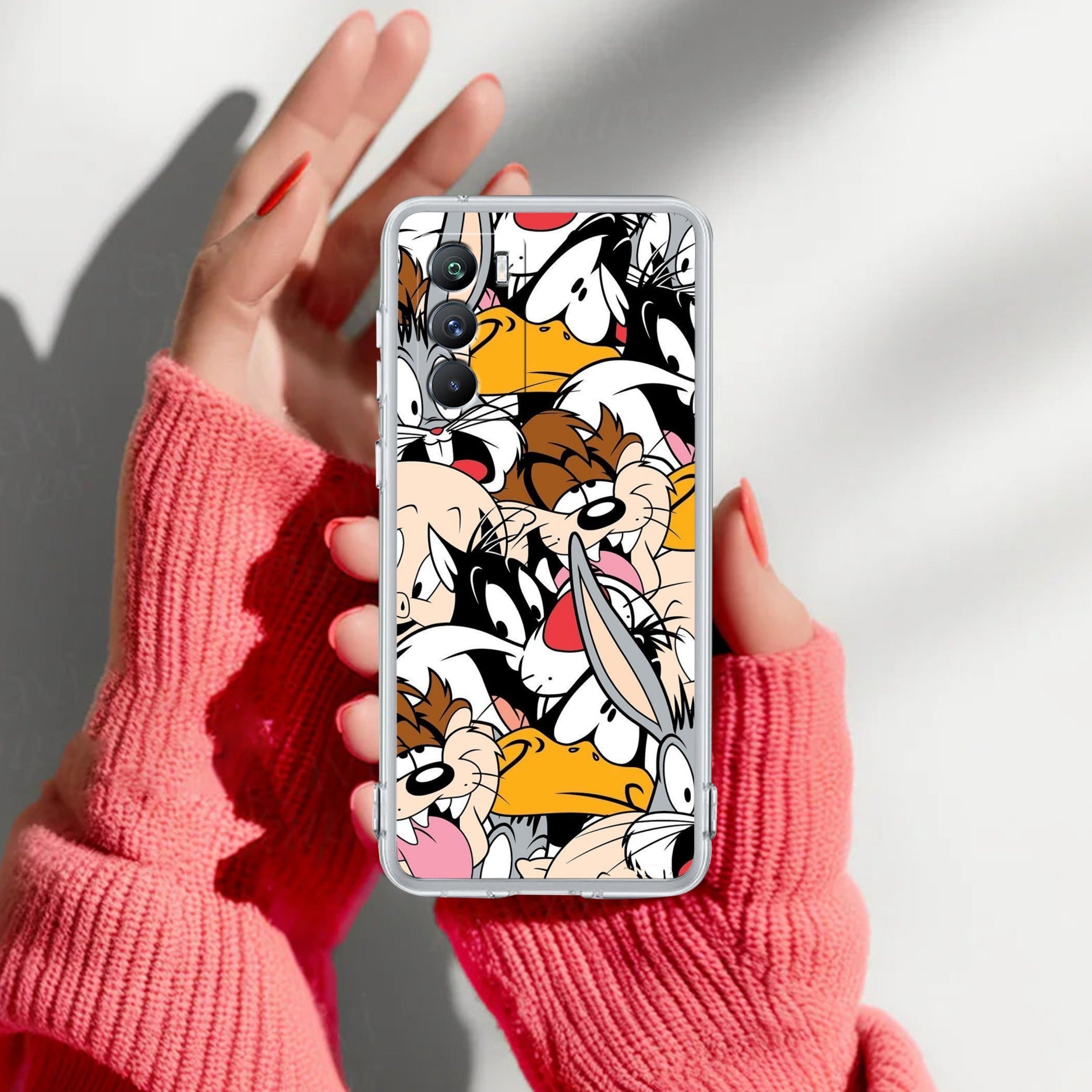 Cute Bugs Bunny Silicon Case For iQOO 9 SE 5G