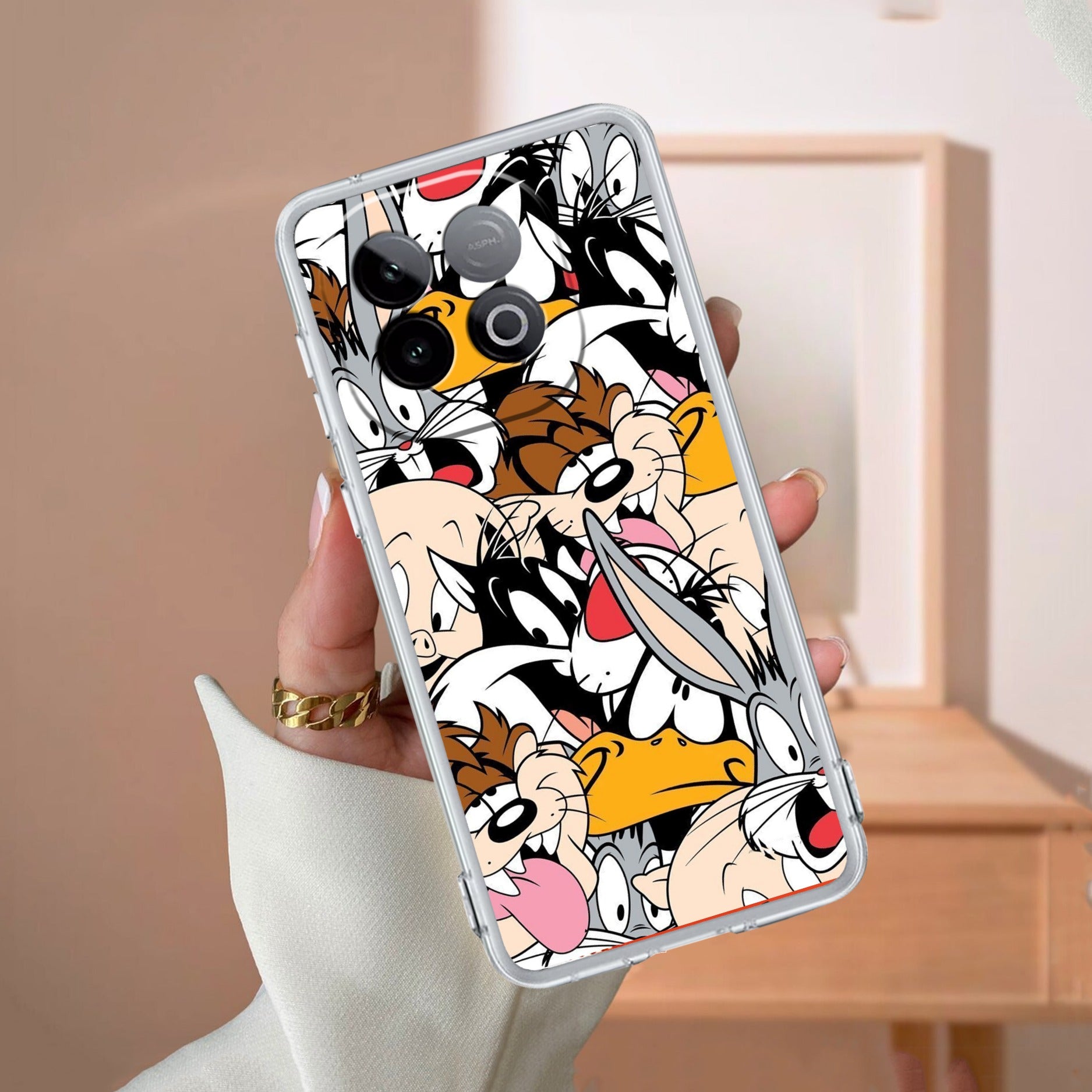 Cute Bugs Bunny Silicon Case For iQOO Neo 10 5G