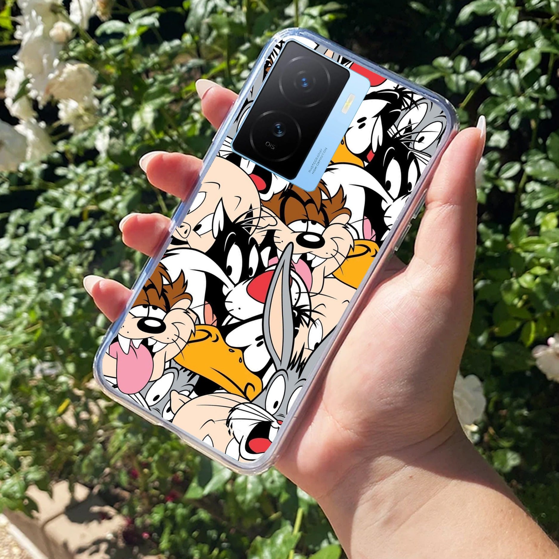 Cute Bugs Bunny Silicon Case For iQOO Z7s 5G