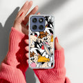 Cute Bugs Bunny Anti Yellow Case For Motorola Edge 60 Pro 5G