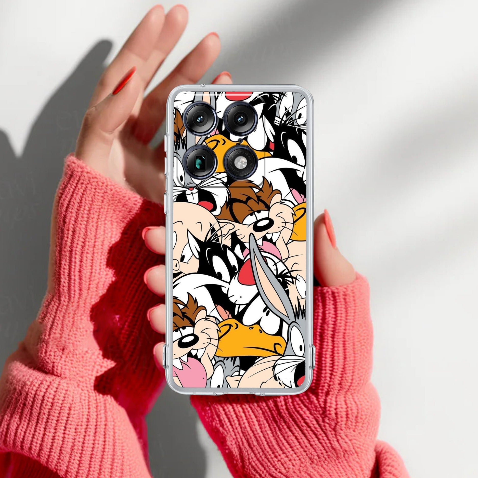 Cute Bugs Bunny Anti Yellow Case For Motorola Signature 5G