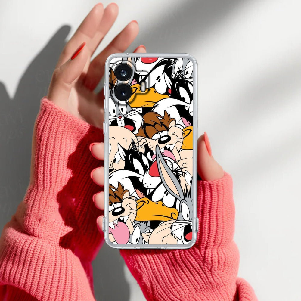 Cute Bugs Bunny Silicon Case For Nothing