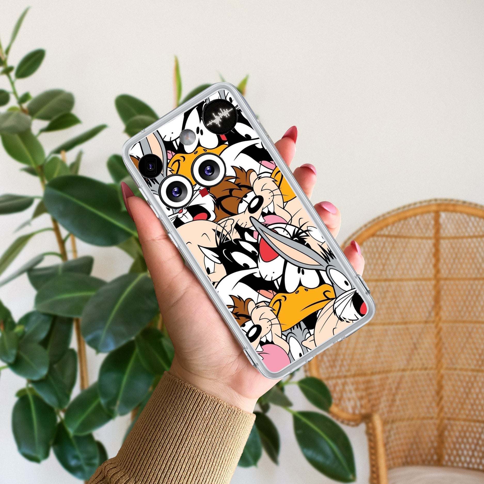 Cute Bugs Bunny Anti Yellow Case For Nothing Phone 3