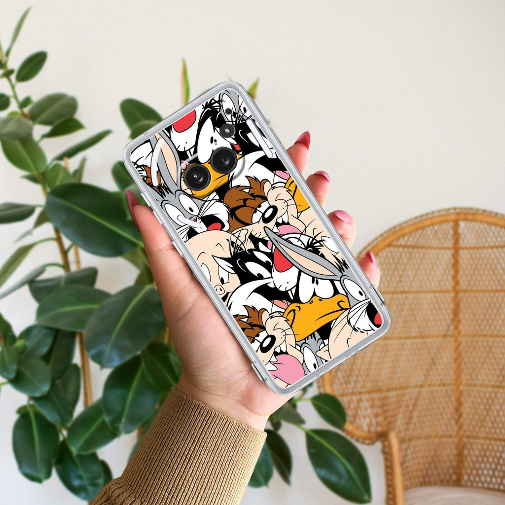 Cute Bugs Bunny Anti Yellow Case For Nothing Phone 2a Plus