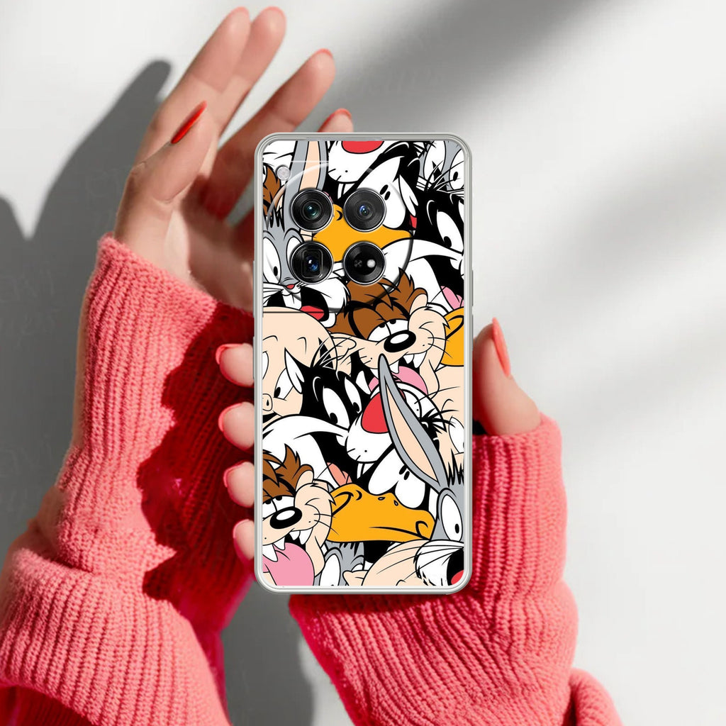 Cute Bugs Bunny Anti Yellow Case For OnePlus 12 5G
