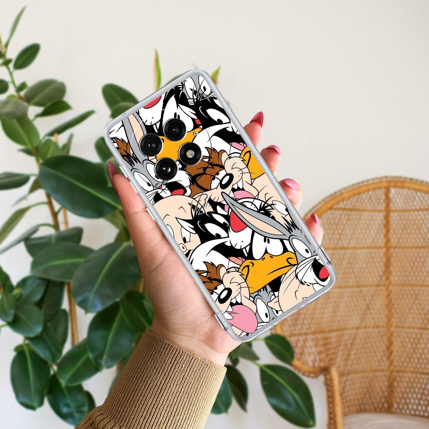 Cute Bugs Bunny Silicon Case For OnePlus