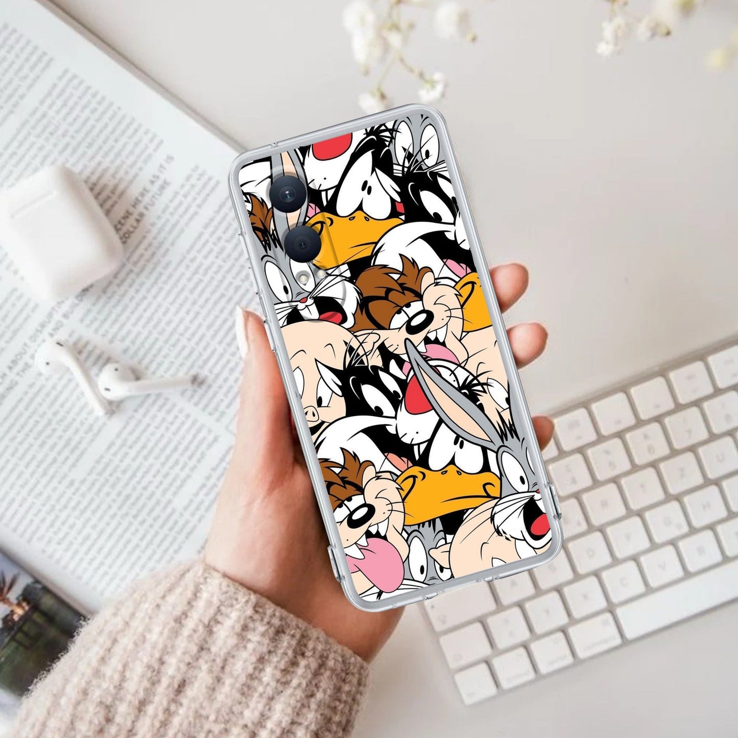 Cute Bugs Bunny Silicon Case For OnePlus