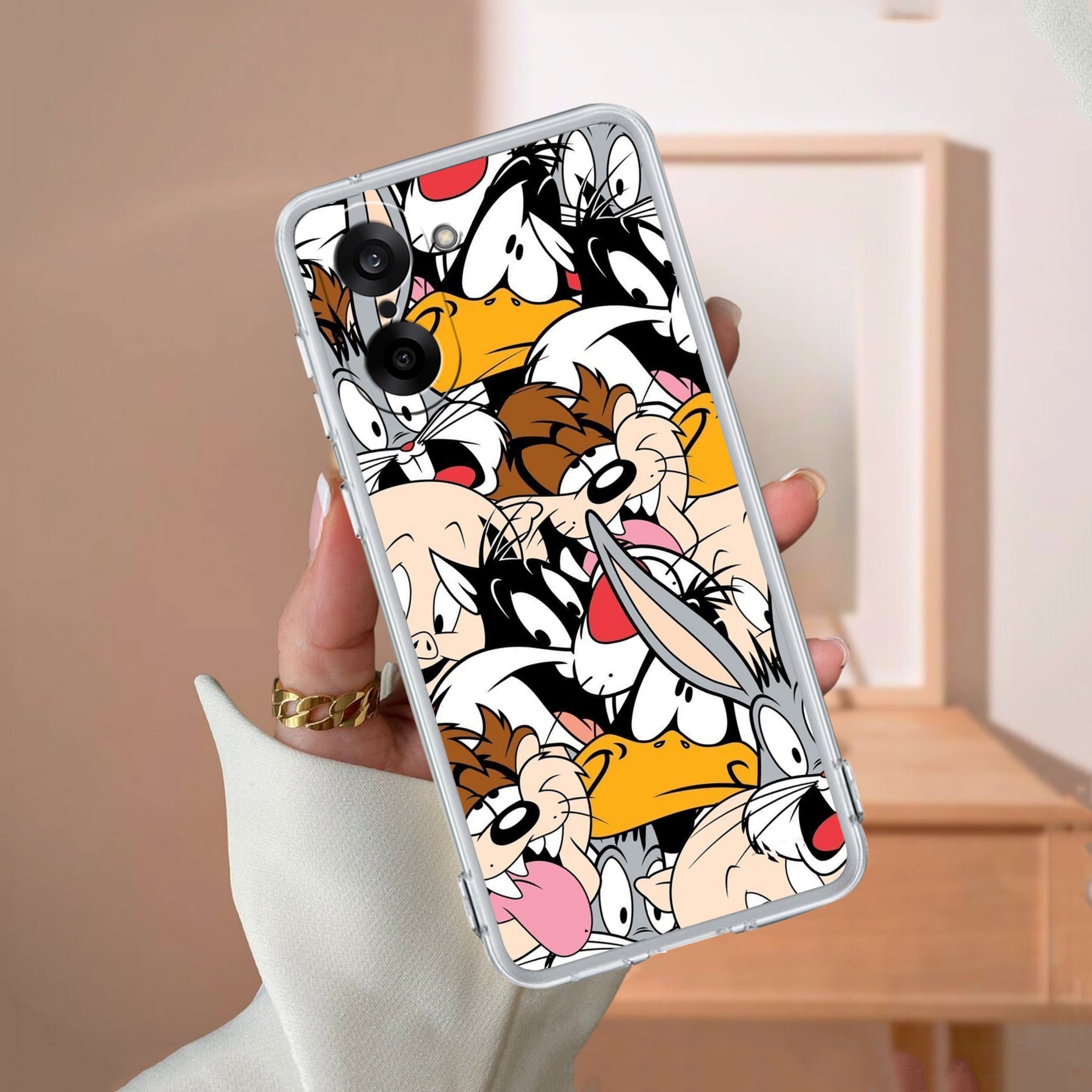 Cute Bugs Bunny Silicon Case For OnePlus
