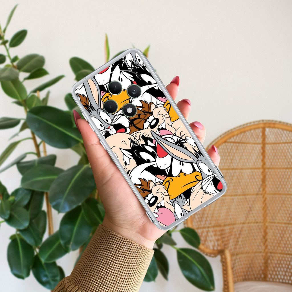 Cute Bugs Bunny Anti Yellow Case For Oppo F27 Pro Plus 5G