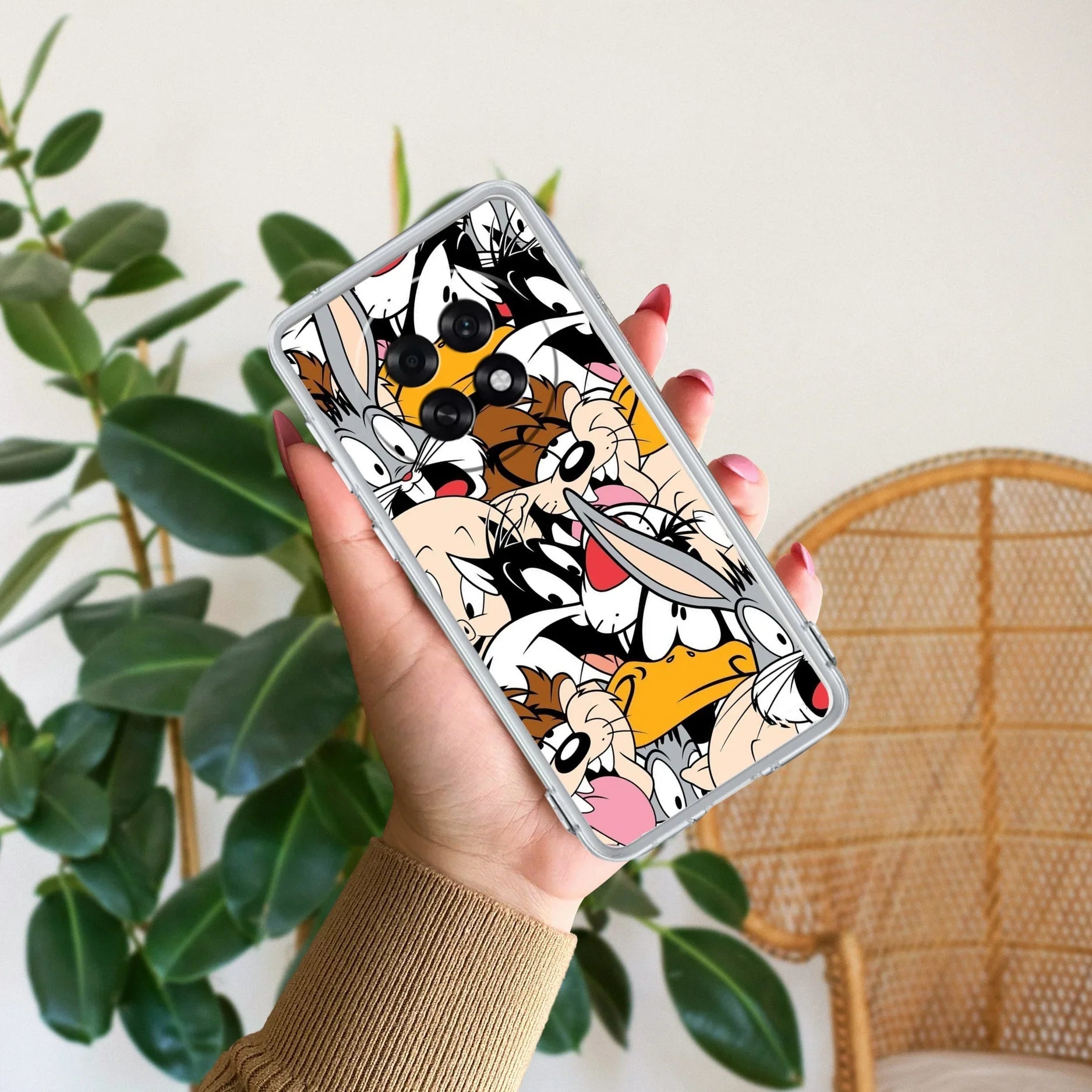 Cute Bugs Bunny Silicon Case For Oppo - ShopOnCliQ