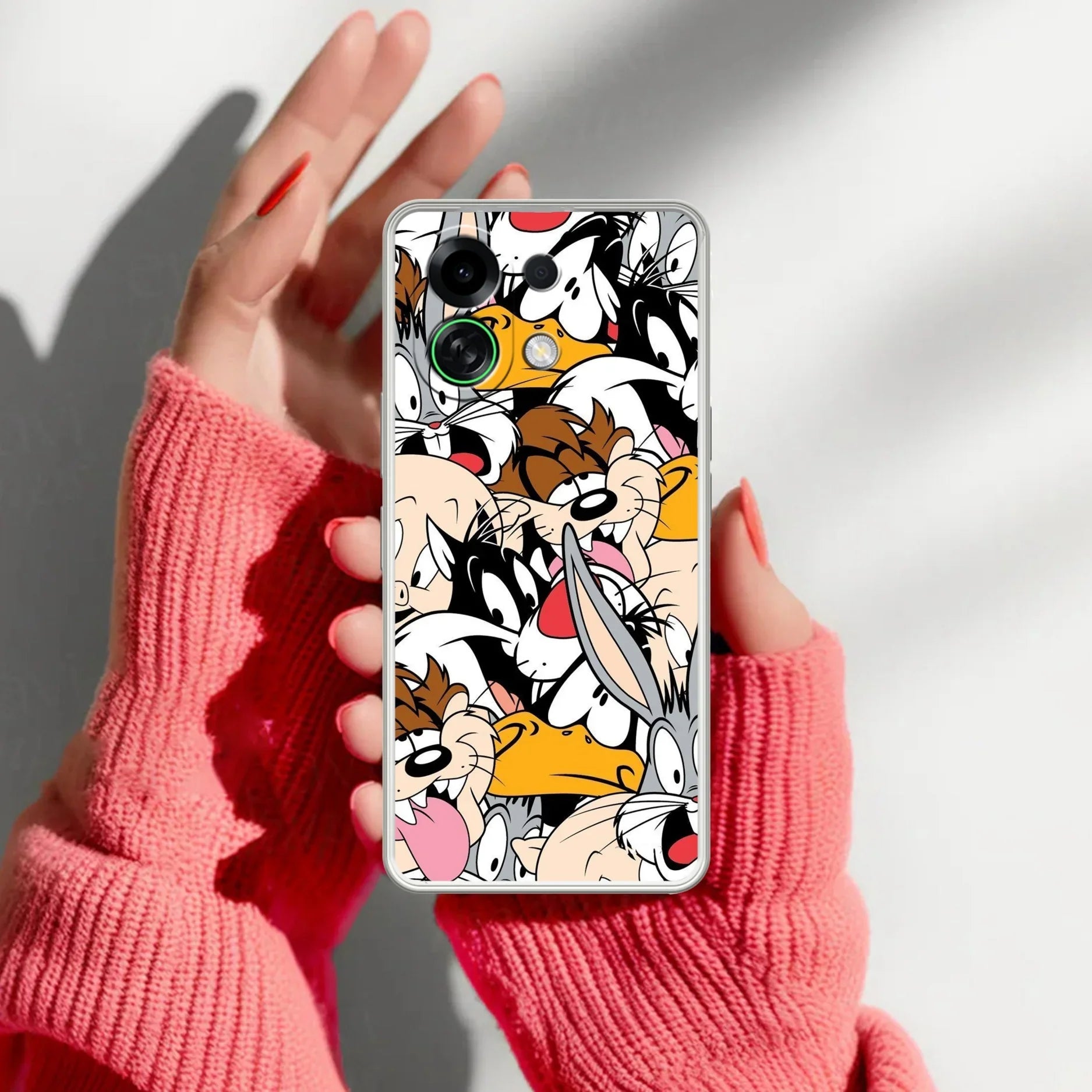 Cute Bugs Bunny Silicon Case For Oppo - ShopOnCliQ