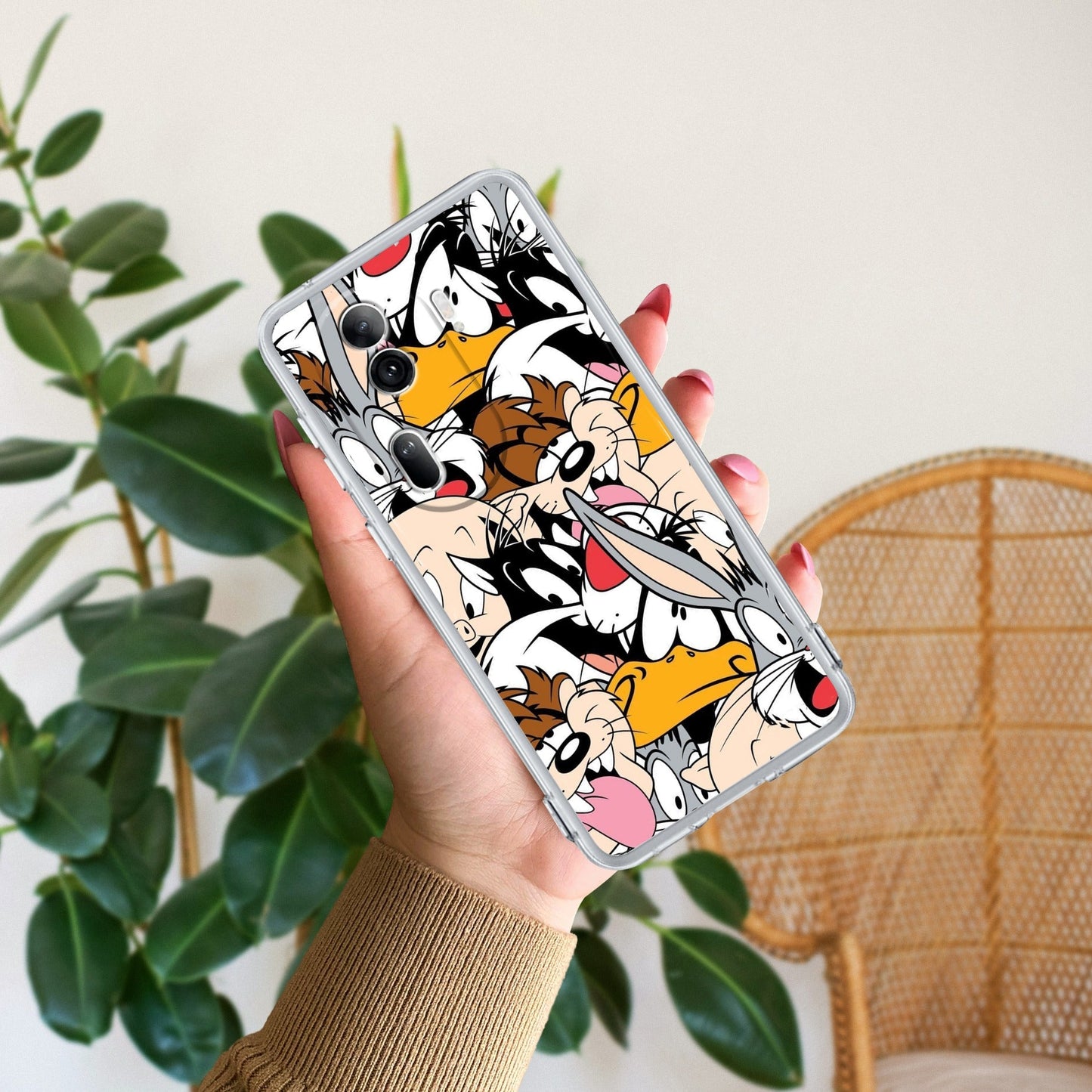 Cute Bugs Bunny Silicon Case For Oppo